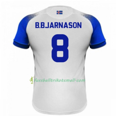 Günstige Fußballtrikots Island B.Bjarnason 8 WM 2018 Auswärts-trikot kaufen
